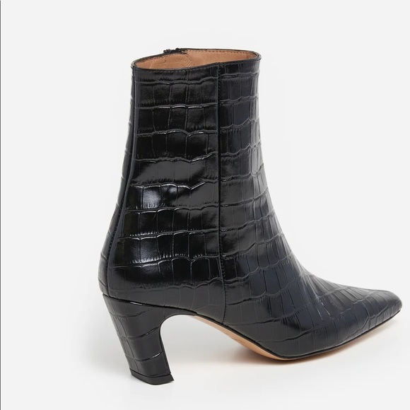 Flattered Leather Croc Xion Boots 9 - Picture 3 of 4